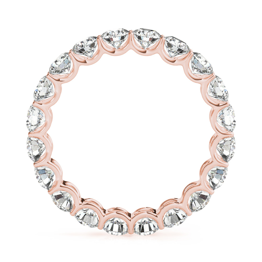 Luxury Eternity Band 0.15 ct – front view