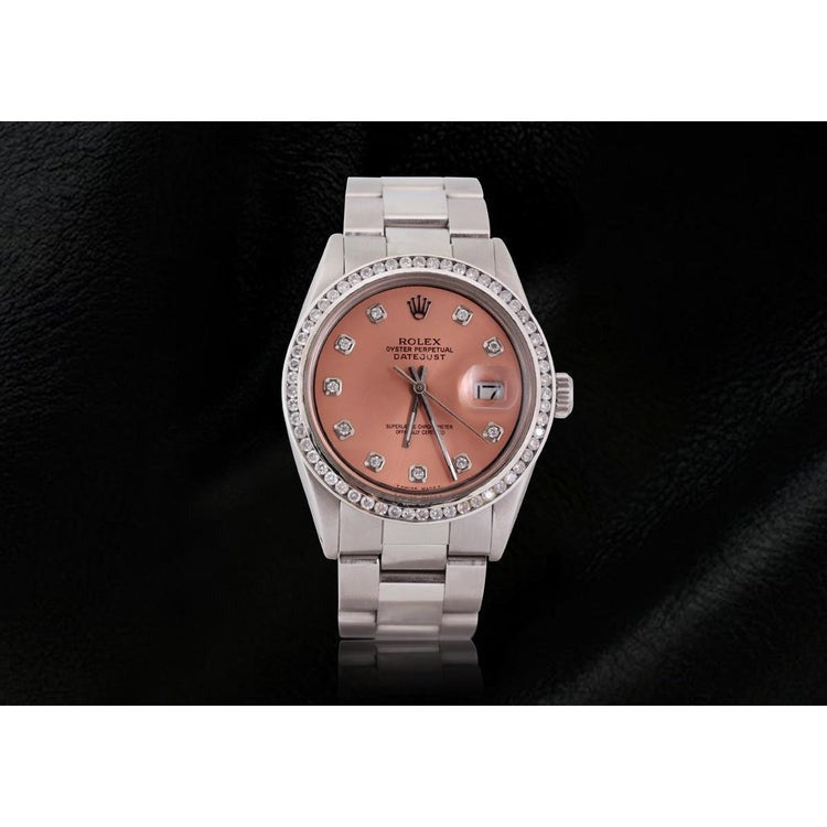 Oyster Men Watch Rolex Datejust QUICK SET