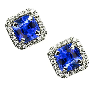 Sapphire Stud Earrings