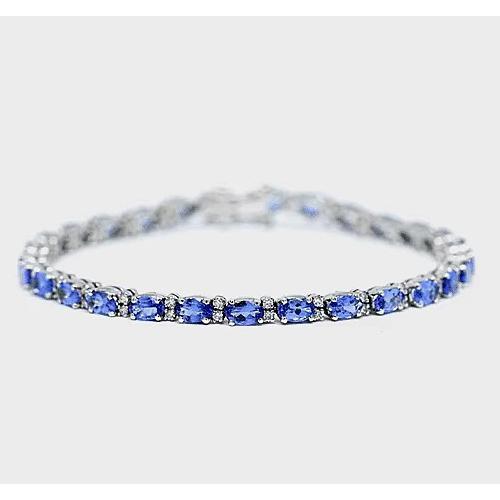 Sapphire Tennis Bracelet
