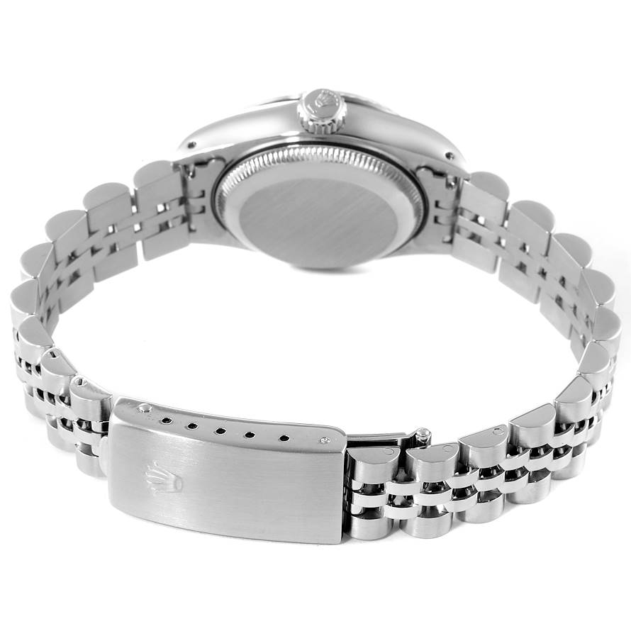 Silver Dial Rolex Lady-Datejust 26 mm Stainless Steel Watch