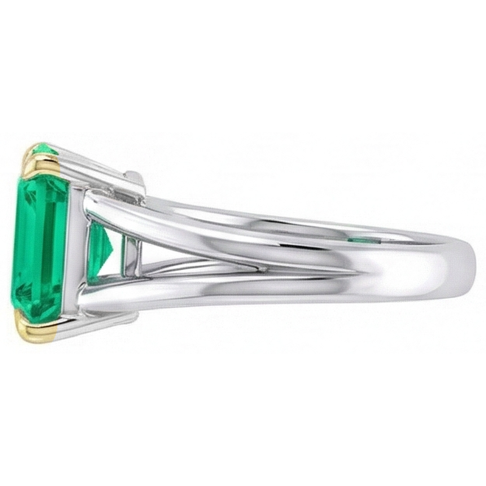Artisan Precious Stone Ring 5 ct – angle view