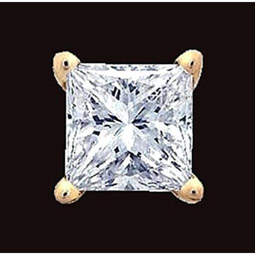 Single F Vs1 1 Carat Real Diamond Stud Earring Men Jewelry