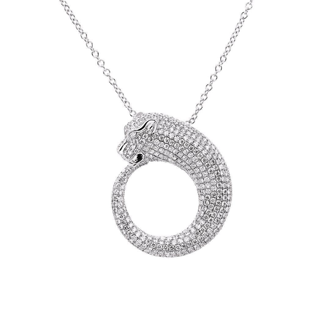 Small Round Brilliant Cut 6 Ct Genuine Diamonds Pendant Necklace White Gold