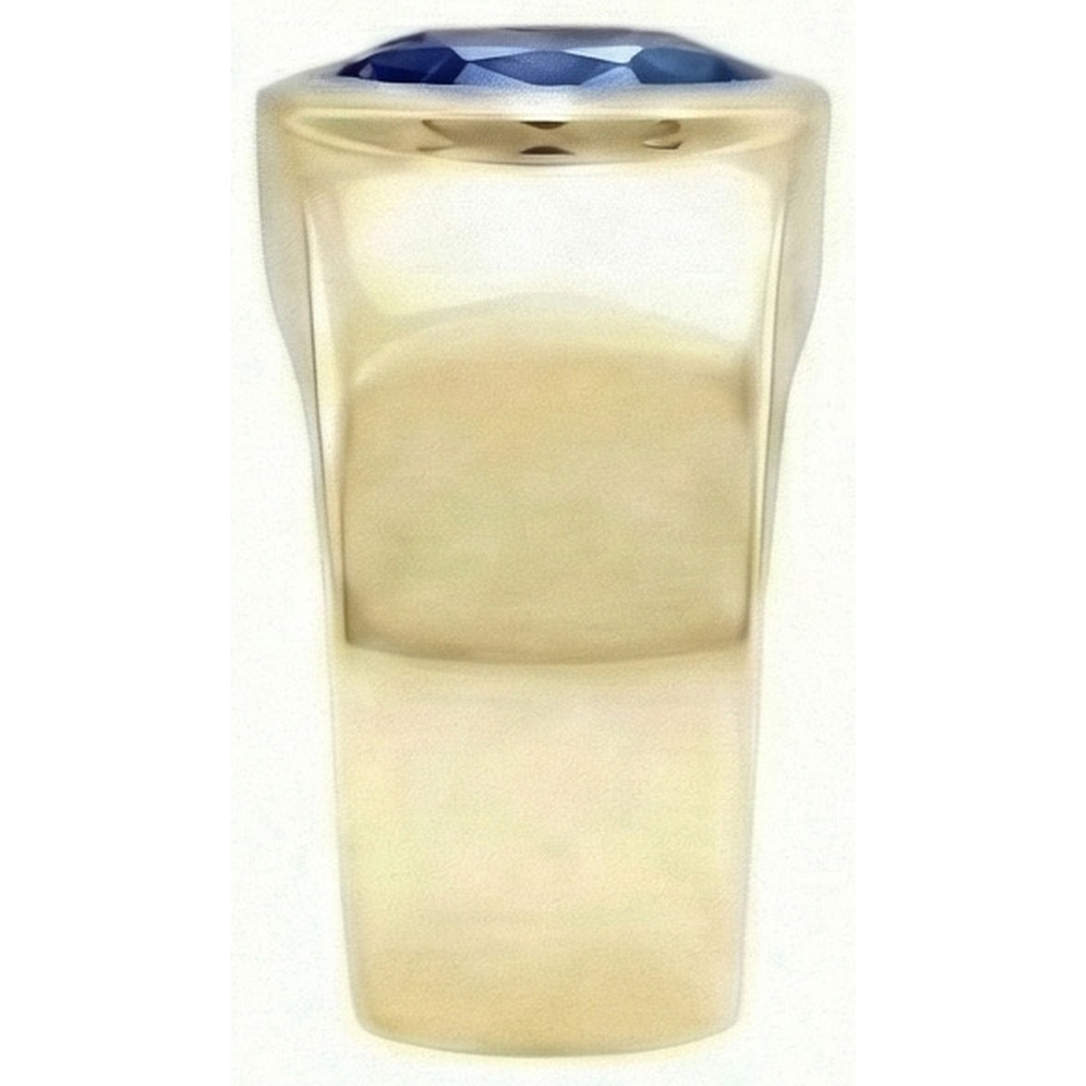 Solitaire Ceylon Sapphire Men's Ring 3 Ct Wedding Anniversary Jewelry