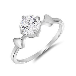 Solitaire 1.50 Carat Women Real Natural Earth Mined Diamond Anniversary Ring