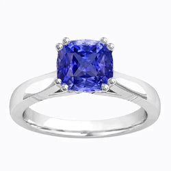 Solitaire Ceylon Sapphire Ring