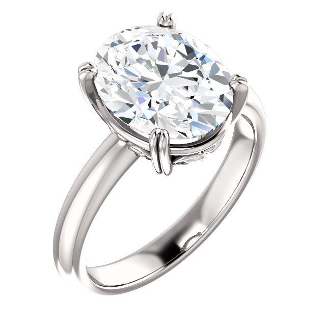 Solitaire Genuine Natural Earth Mined Diamond ( Not Lab Grown ) Ring 4 ...