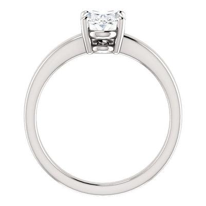 Solitaire Natural Diamond Ring 3.50 Carats Jewelry