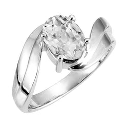 Radiant Twisted Shank Brilliant Diamond Solitaire Engagement