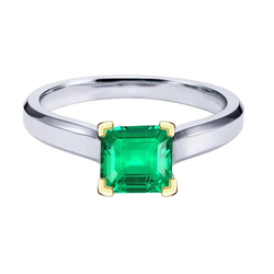 Natural GIA Certified Emerald Precious Stone Ring 2.50 ct
