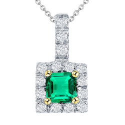 Timeless Gemstone Pendant with GIA-Certified Emerald – 2.50 ct