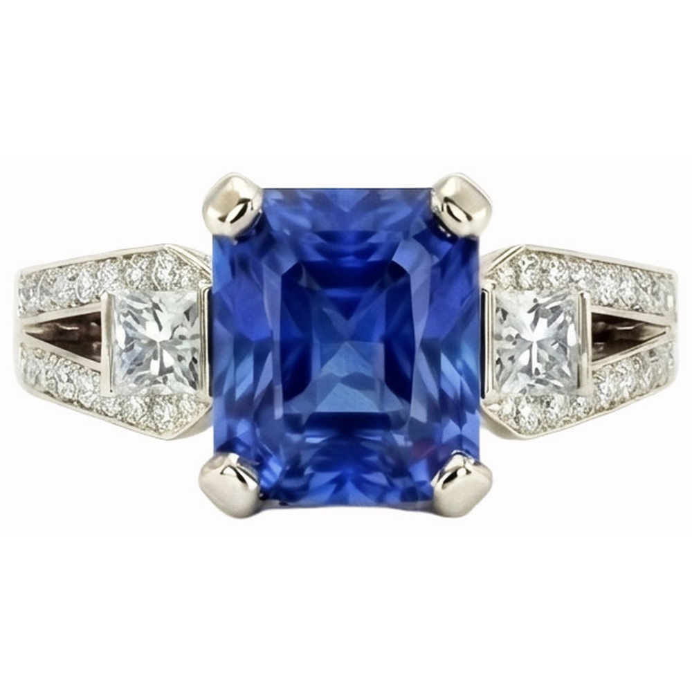 Sri Lanka Gemstone Engagement Ring
