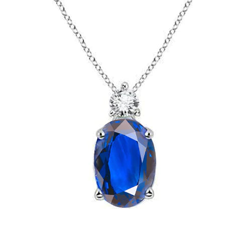 Sri Lanka Blue Gems Pendant