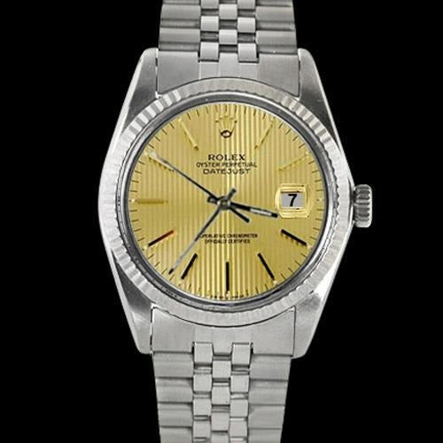 Fluted Bezel Datejust Rolex Men Watch