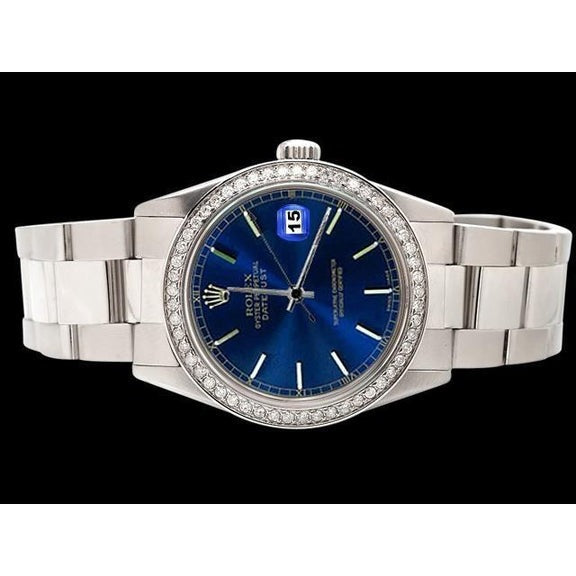 Rolex Blue Stick Dial