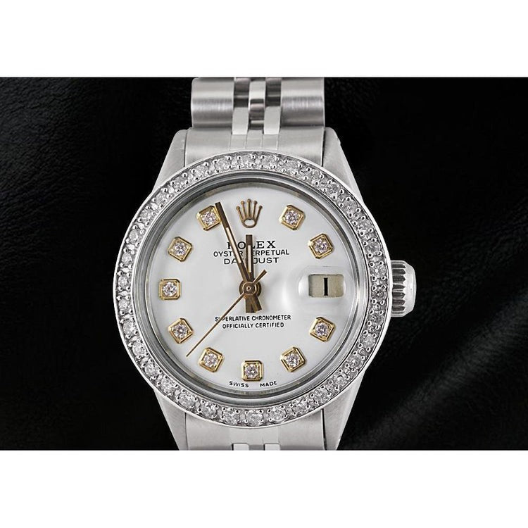 Diamond Dial Bezel Jubilee Rolex Datejust