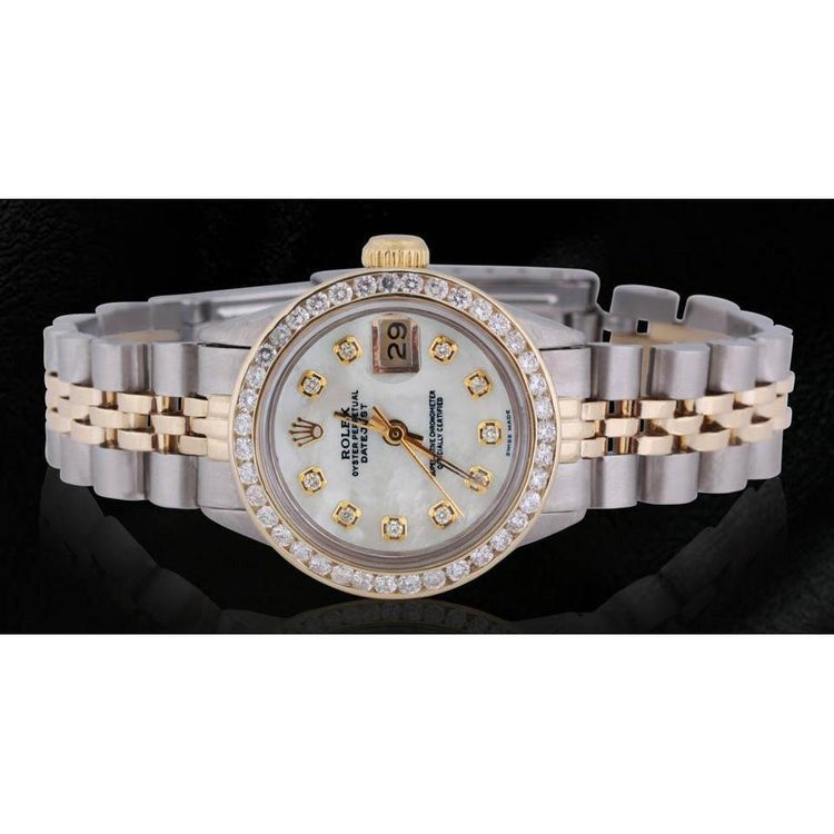 Rolex Ladies Datejust Watch Diamond Dial