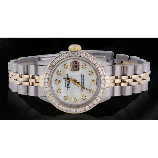 Rolex Ladies Datejust Watch Diamond Dial
