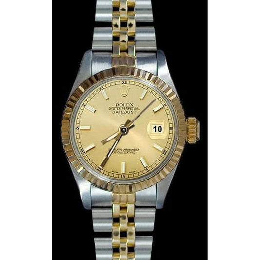 Champagne Stick Dial Rolex