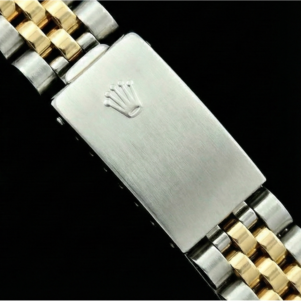 Ss & Yellow Gold Jubilee Stick Dial Datejust Rolex Women Watch