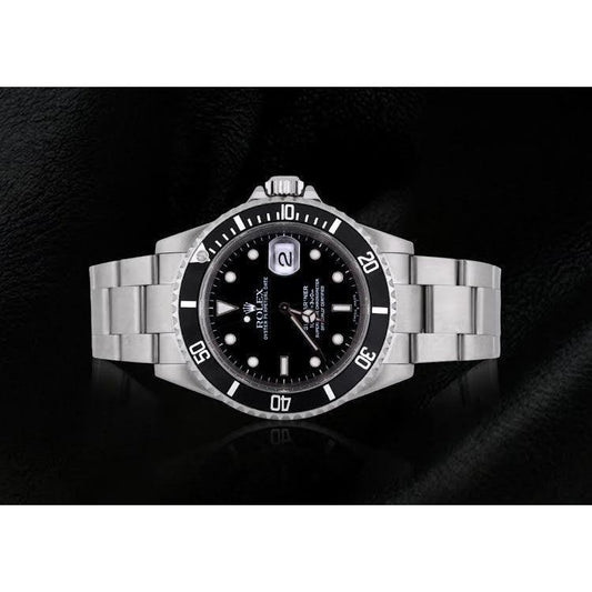 Stainless Steel Black Rolex