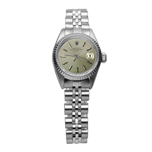 Jubilee Date Watch Gray Stick Dial