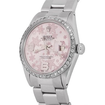 Datejust Mens Watch Pink
