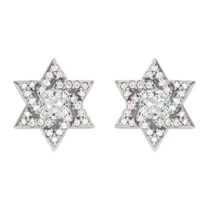 Designer Diamond Earrings 5.25 ct – main view