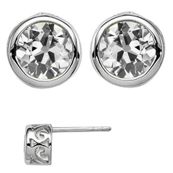 Bespoke Drop Earrings with Bezel-Set Diamond – 4 ct
