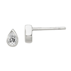 Authentic Fine Diamond Stud Earrings – 14K White Gold 1 ct