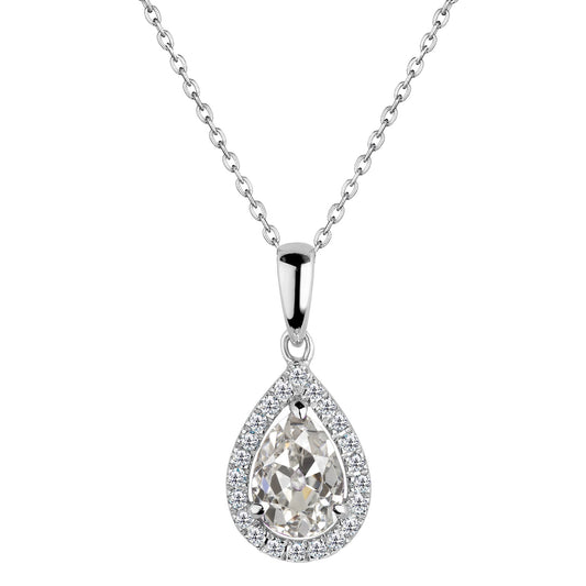 Genuine Diamond Drop Pendant – main view