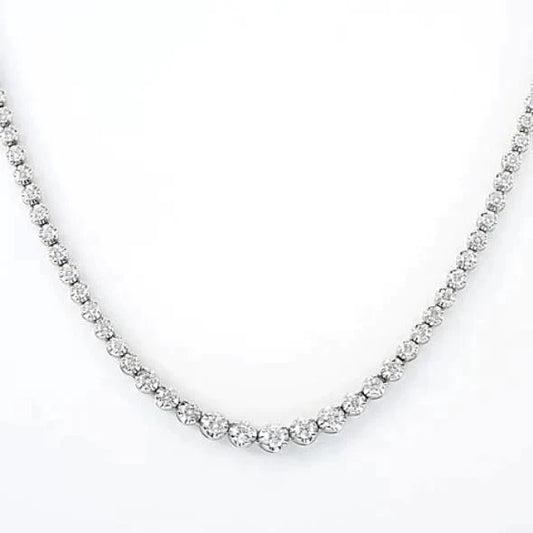 Tennis Diamond Necklace For Women