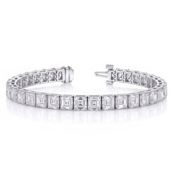 The Most Expensive Bracelet With Asscher Lab Grown Diamonds