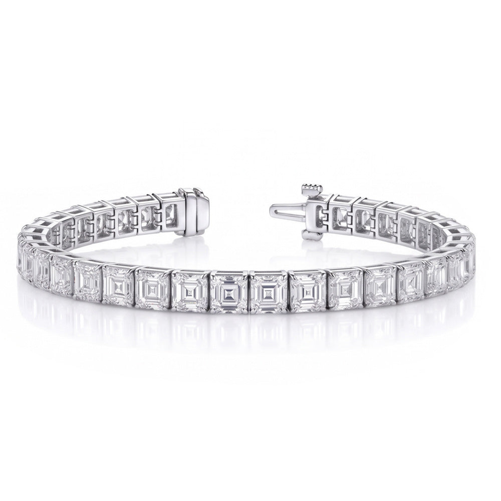 The Most Expensive Bracelet With Asscher Lab Grown Diamonds
