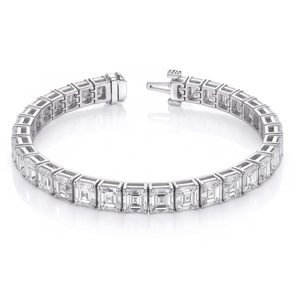 The Most Expensive Bracelet With Asscher Lab Grown Diamonds
