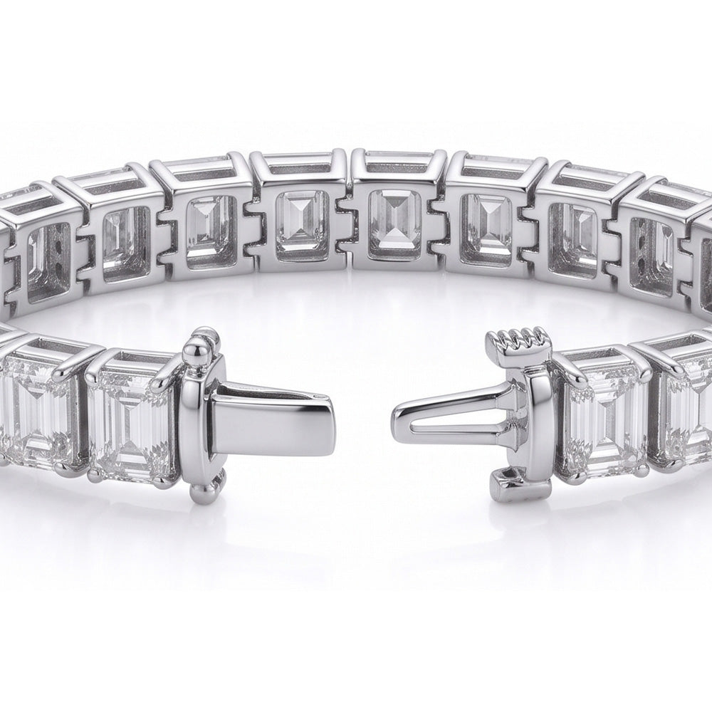 The Most Expensive Bracelet With Asscher Lab Grown Diamonds