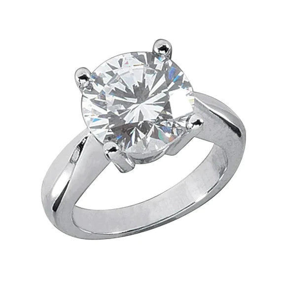 Thick Shank 3 Carat Real Diamond Ring