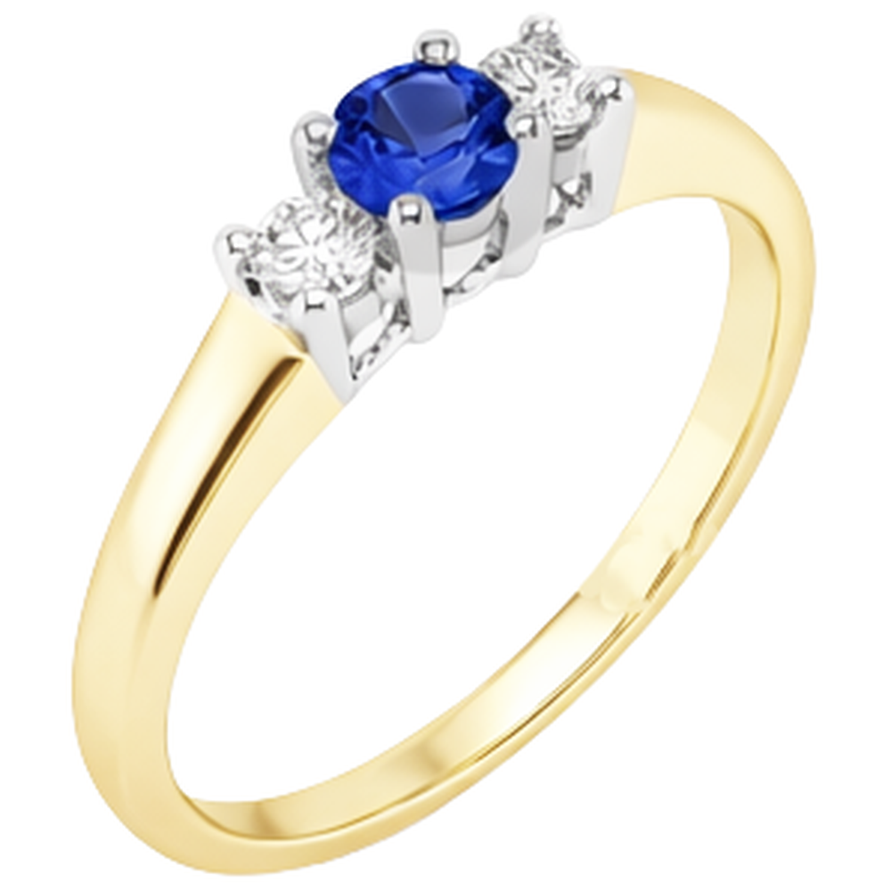 Premium Tanzanite Precious Stone Ring 1 ct – profile view