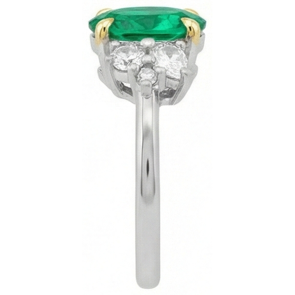 Timeless Precious Stone Ring 1.50 ct – top view
