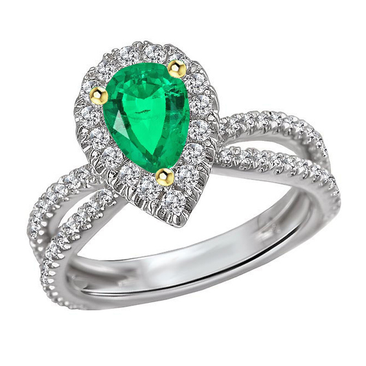 Elegant Gemstone Ring 2 ct – main view