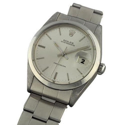 Vintage Rolex Fine Vi Mens Steel Watch Stainless Steel Datejust