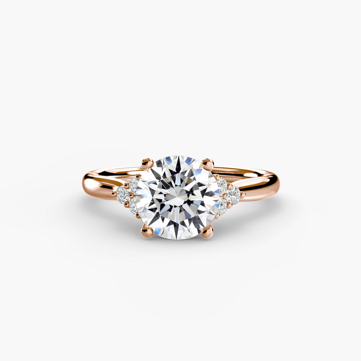 Gemstone Setting -ct Gold – back view