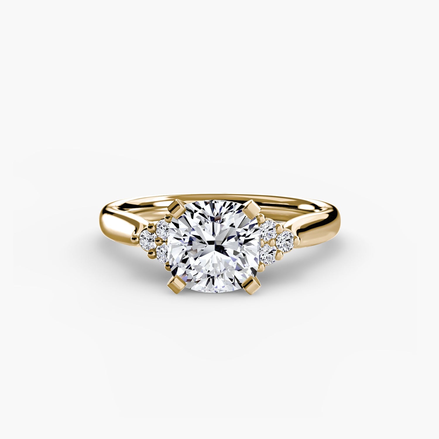 Genuine Gemstone Setting – angle view