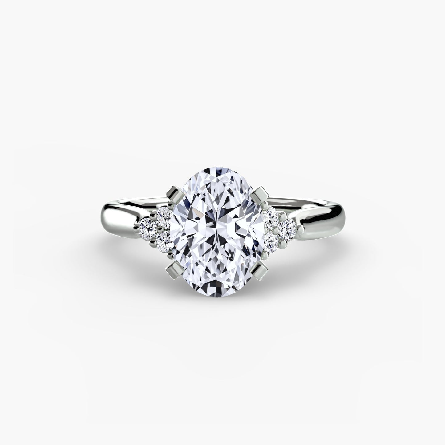 Setting Gold with Gemstone – profile view
