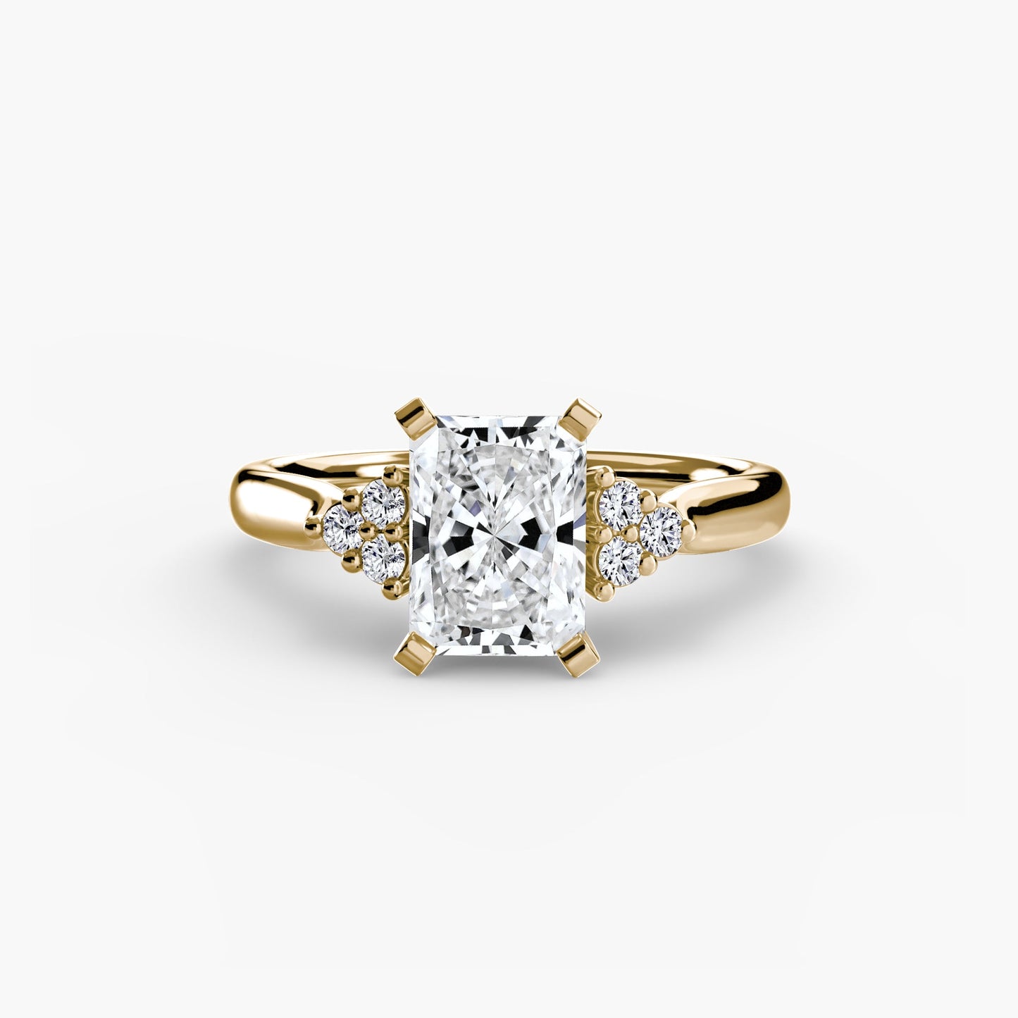 Setting Gold with Gemstone – alternate view
