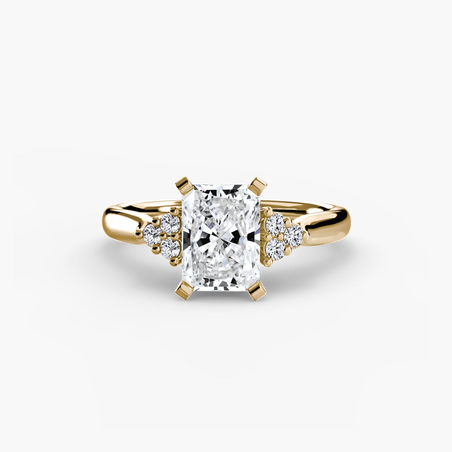 Setting Gold with Gemstone – alternate view