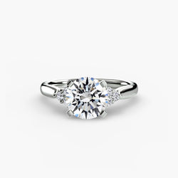 Genuine Round Cut Gemstone Setting – ct in Gold