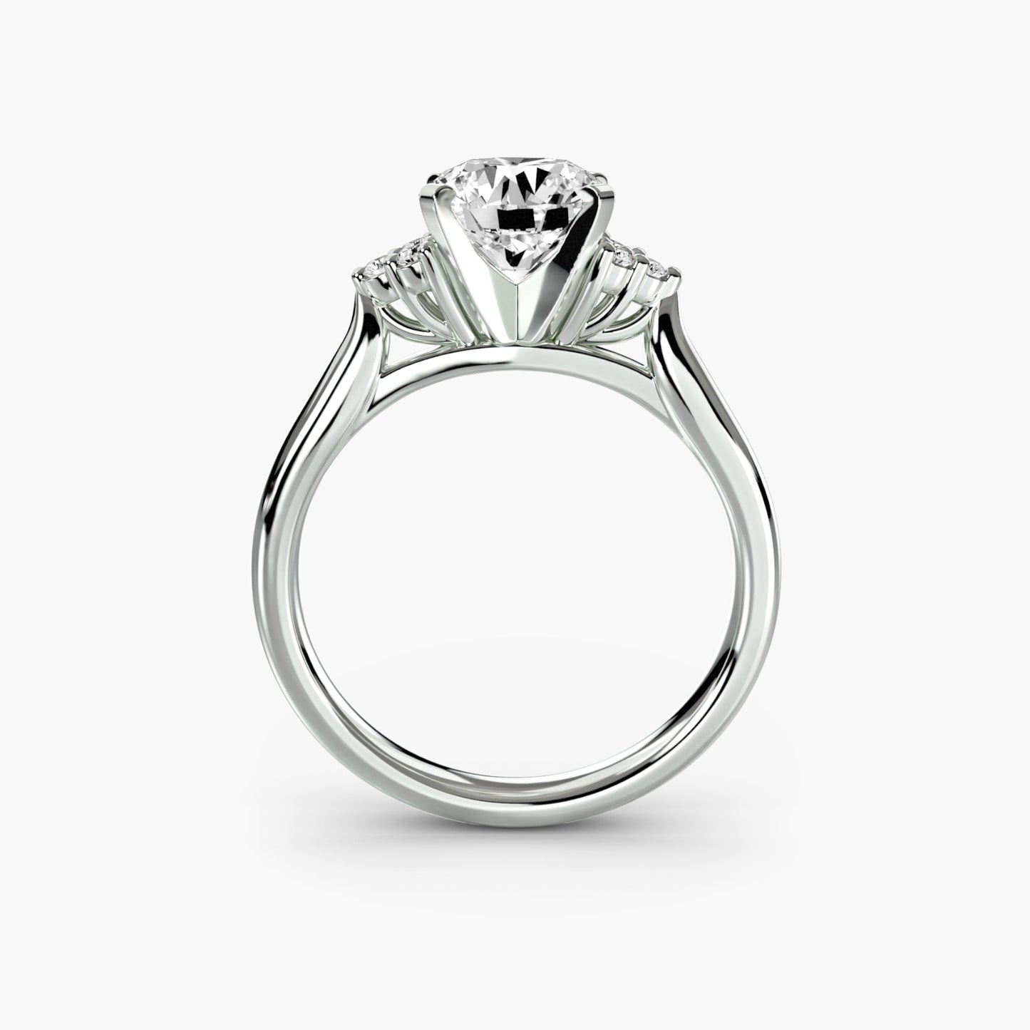 Genuine Gemstone Setting ct Gold – front view