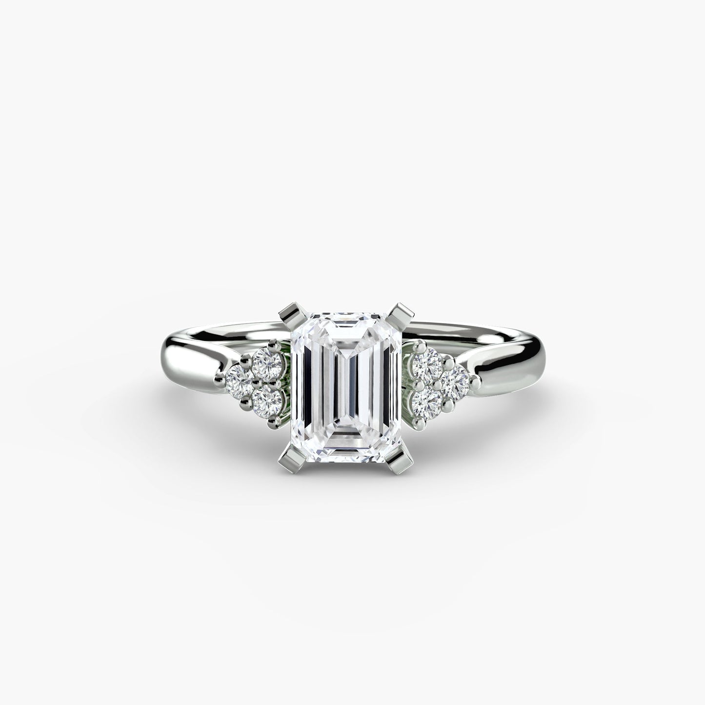 Gemstone Setting -ct Gold – back view